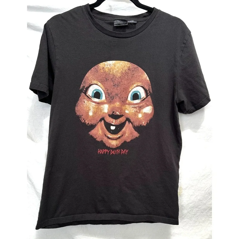 Happy Death Day Baby Face Men's Medium Black Short Sleeve T-Shirt